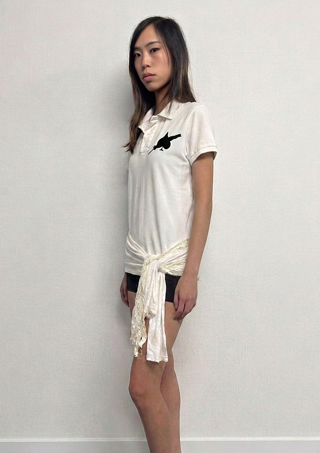 SWAN KNOTTED POLO