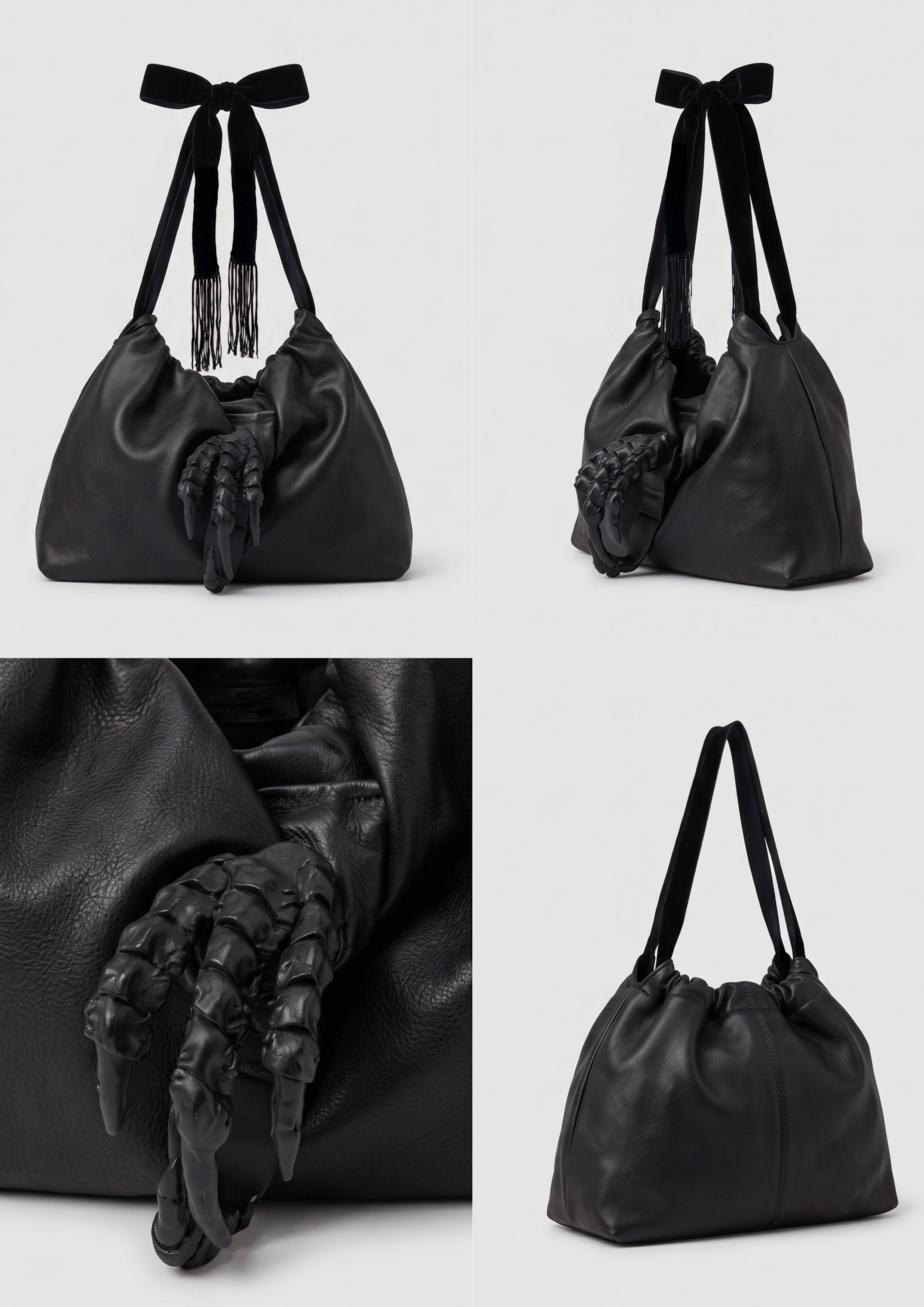 DRAGON CLAW LEATHER BAG