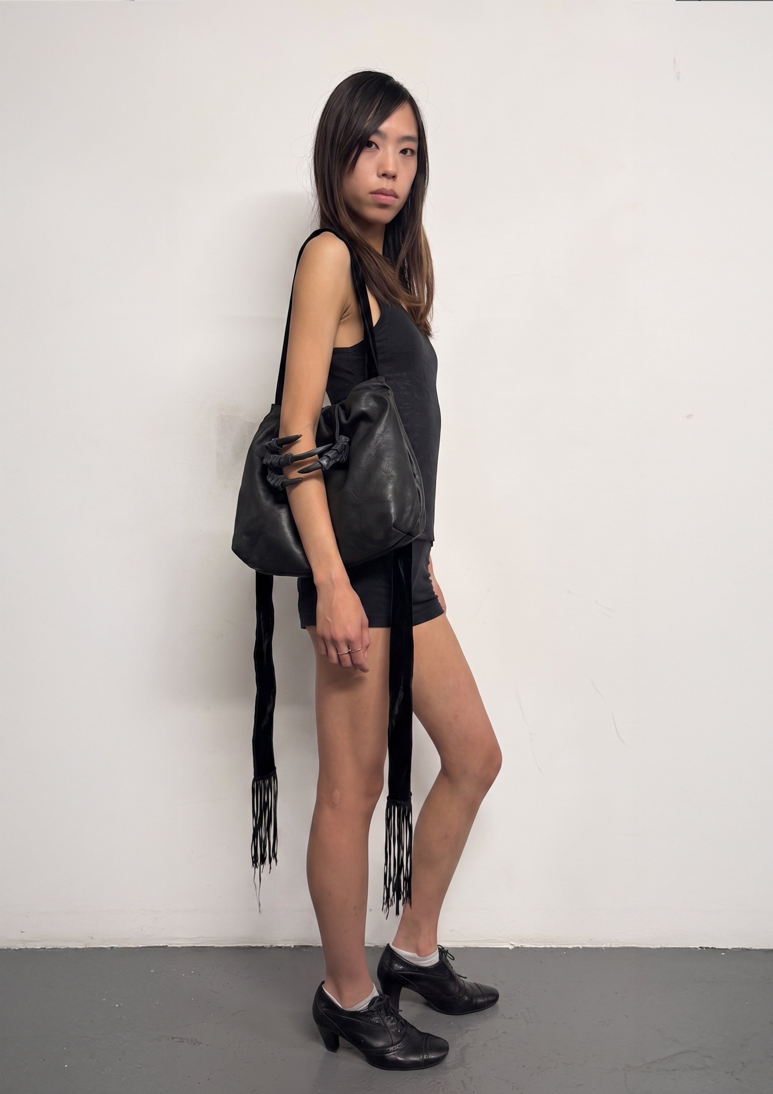 DRAGON CLAW LEATHER BAG