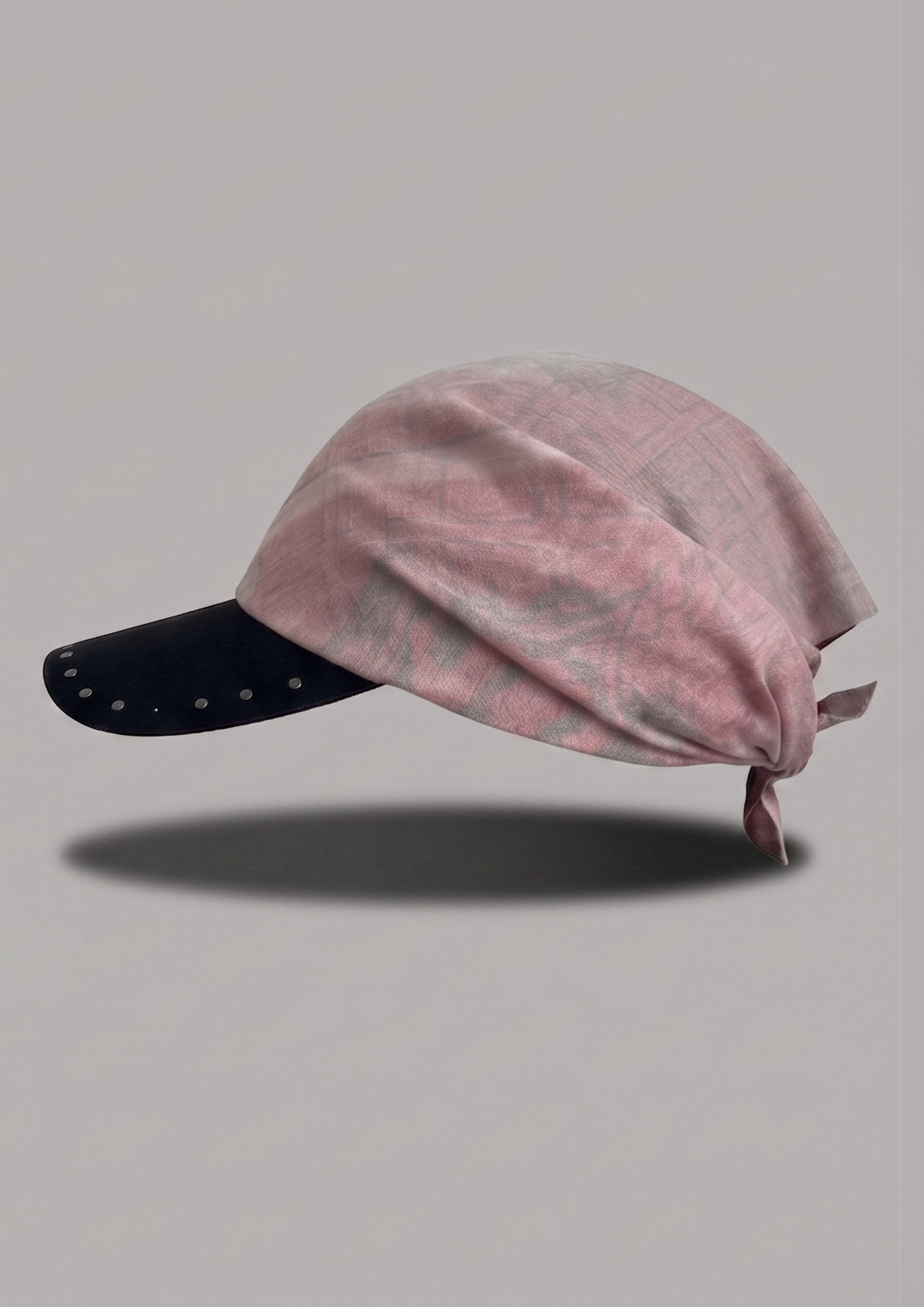 SNAPEFOLD Studded Scarf Cap (red)